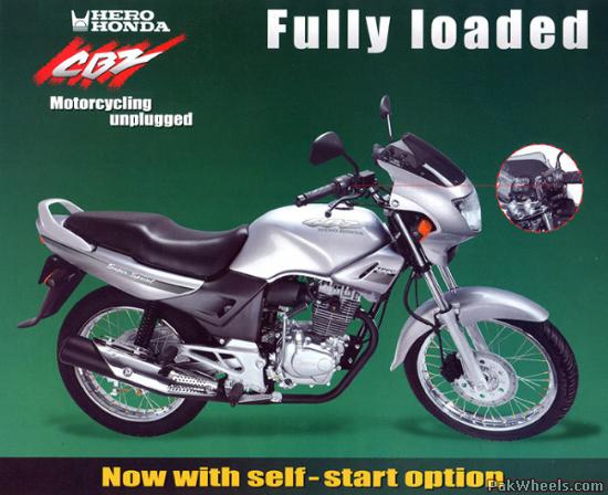 it's KINETIC LAZER.. 175 C.C. CBZ is the 150 C.C model from Hero Honda