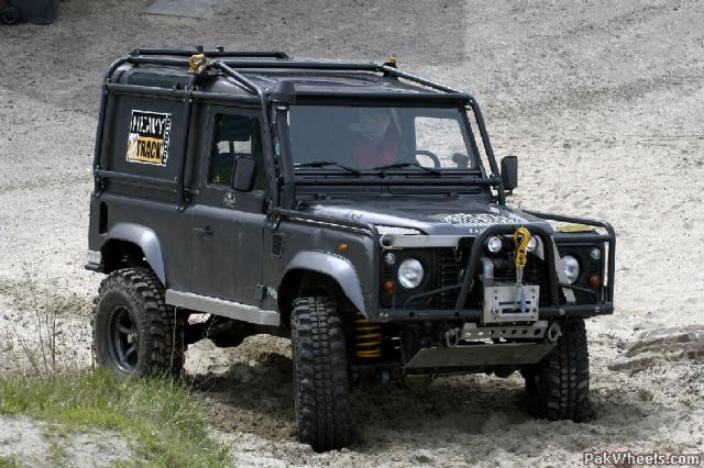 of Land Rover Defenders