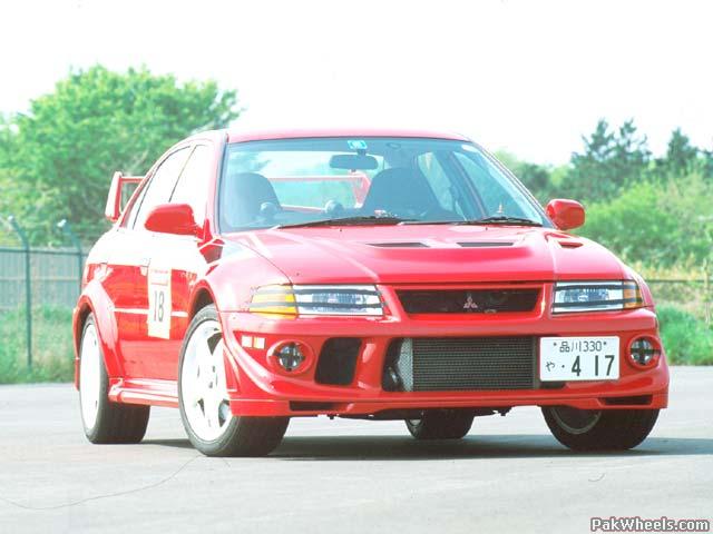 Mitsubishi Evo 6 Rs. Mitsubishi simply added a