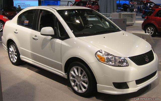 The Suzuki SX4 is a compact car developed by Japanese and Italian automakers 