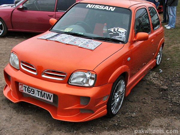 Check this nissan micra turbo installed. Modified one will this modification 