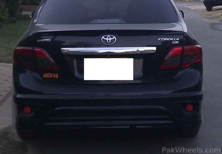 Toyota Corolla 2010 Sport Black. of Toyota Corolla 2009-10